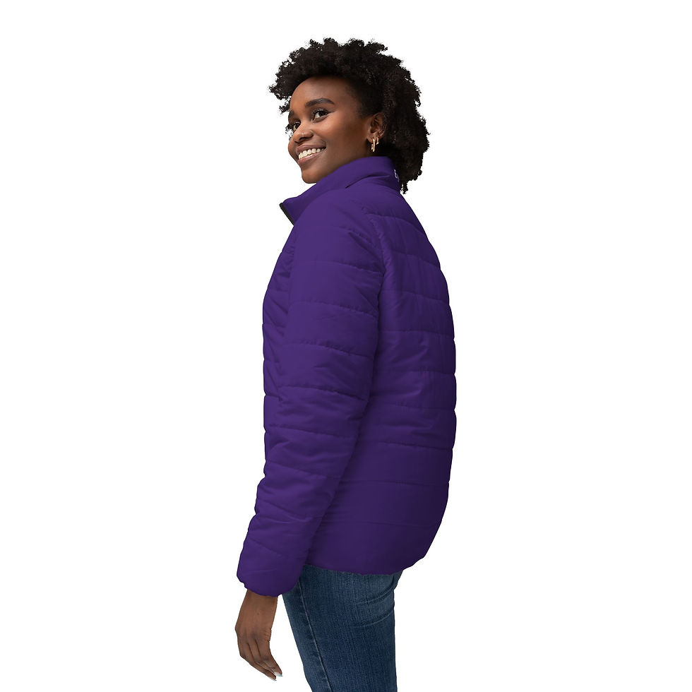 Miniature : Women’s Purple Puffer Jacket