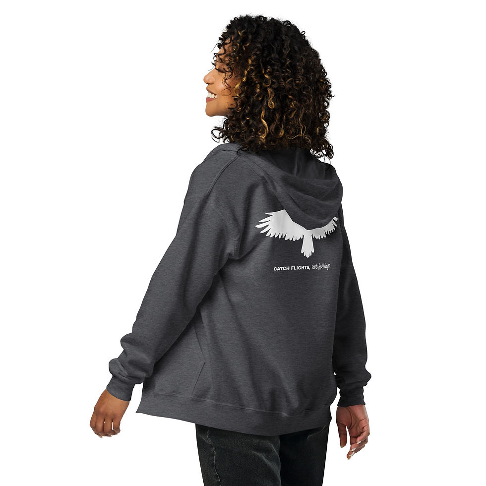 الصورة المصغرة: Grey blend zip hoodie