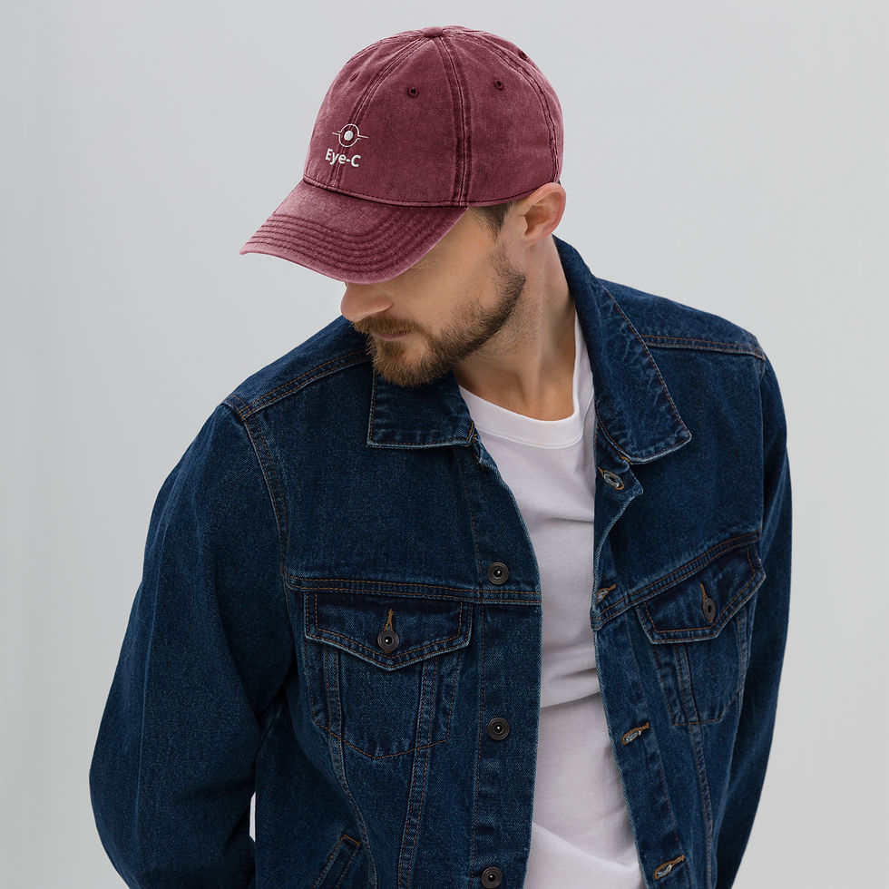 Miniature : Eye-C Marron Vintage Cotton Twill Cap