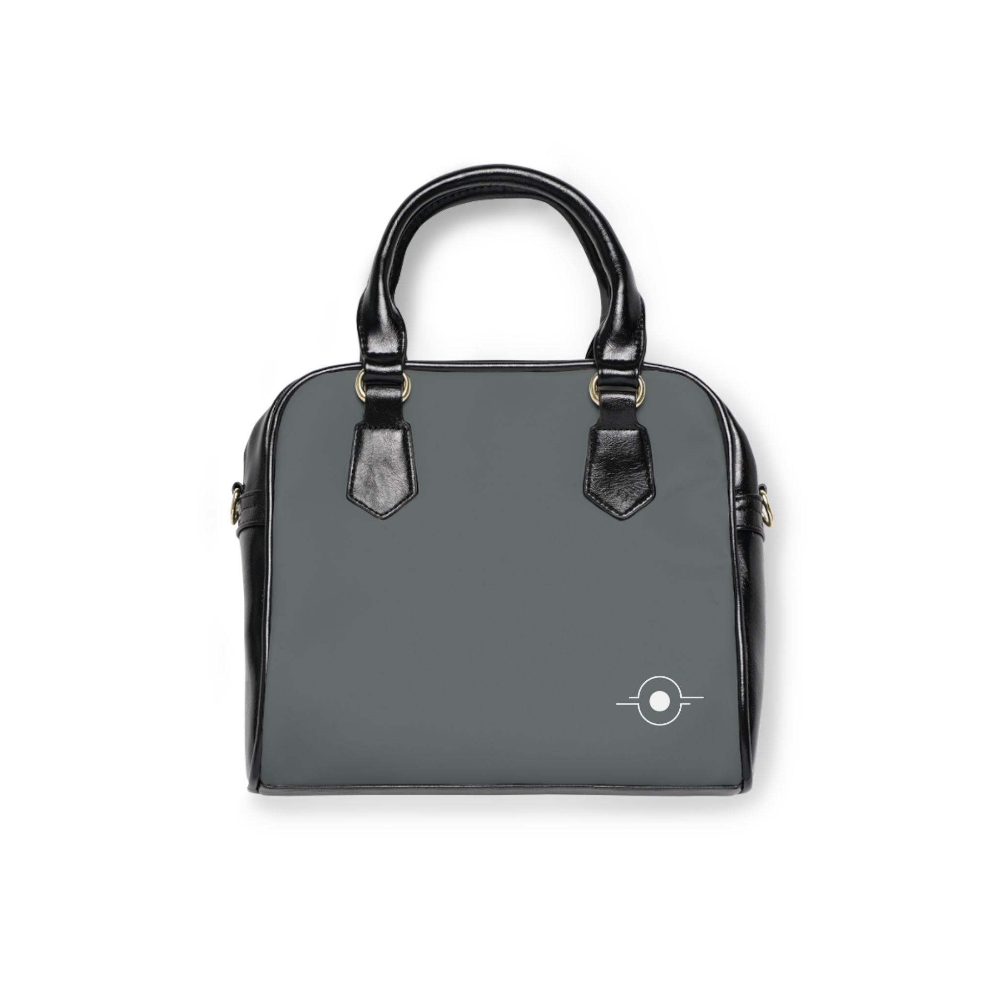 Grey Eye-C Minimalist Handbag 