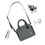 Thumbnail: Grey Eye-C Minimalist Handbag 