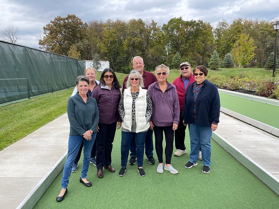 Bocce Ball Schedule Regency