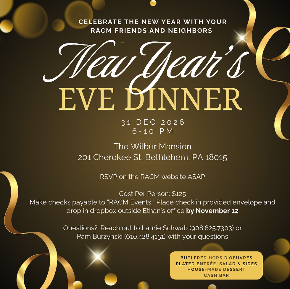 New Years Eve Dinner