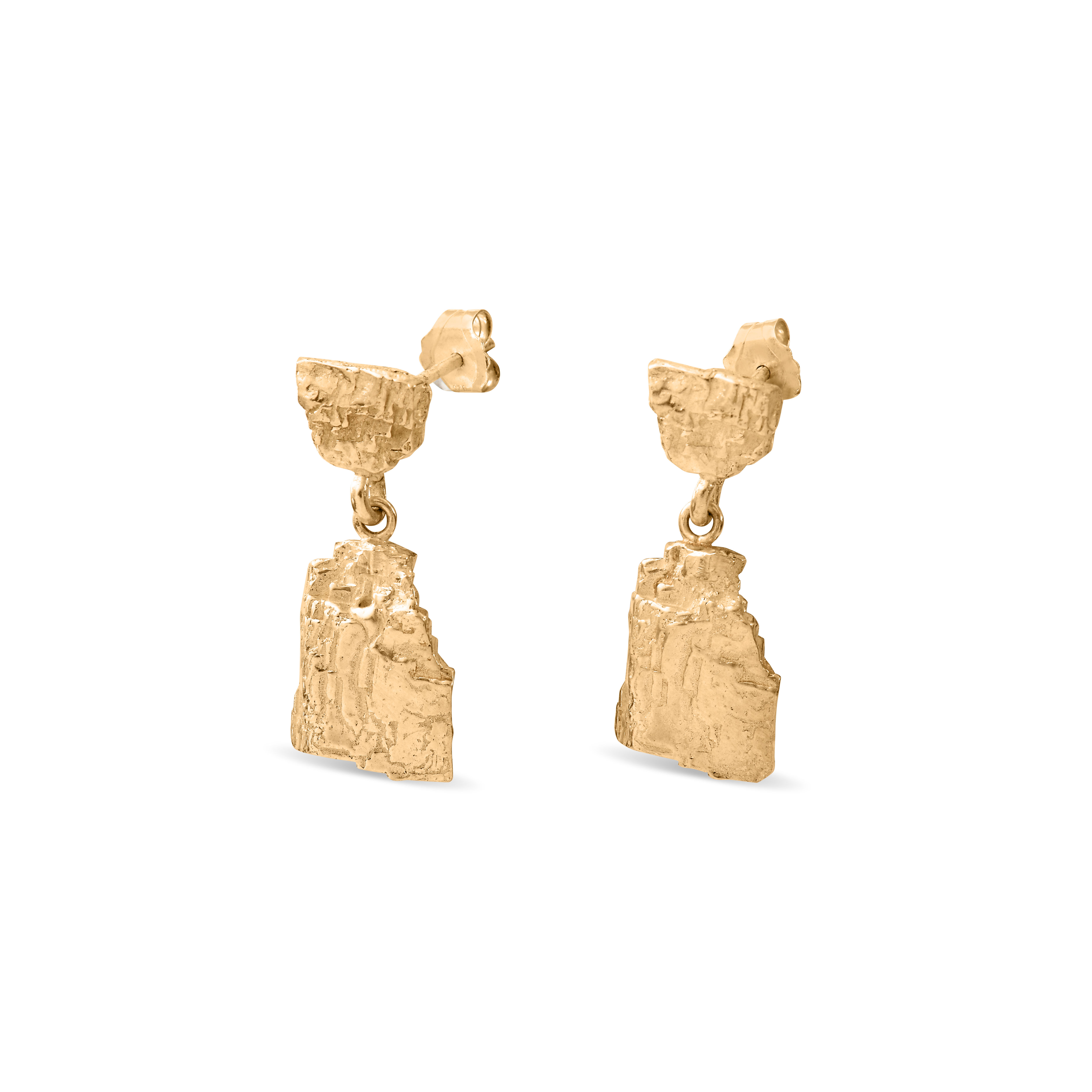 Boucles d'oreilles Galène Or N°1
