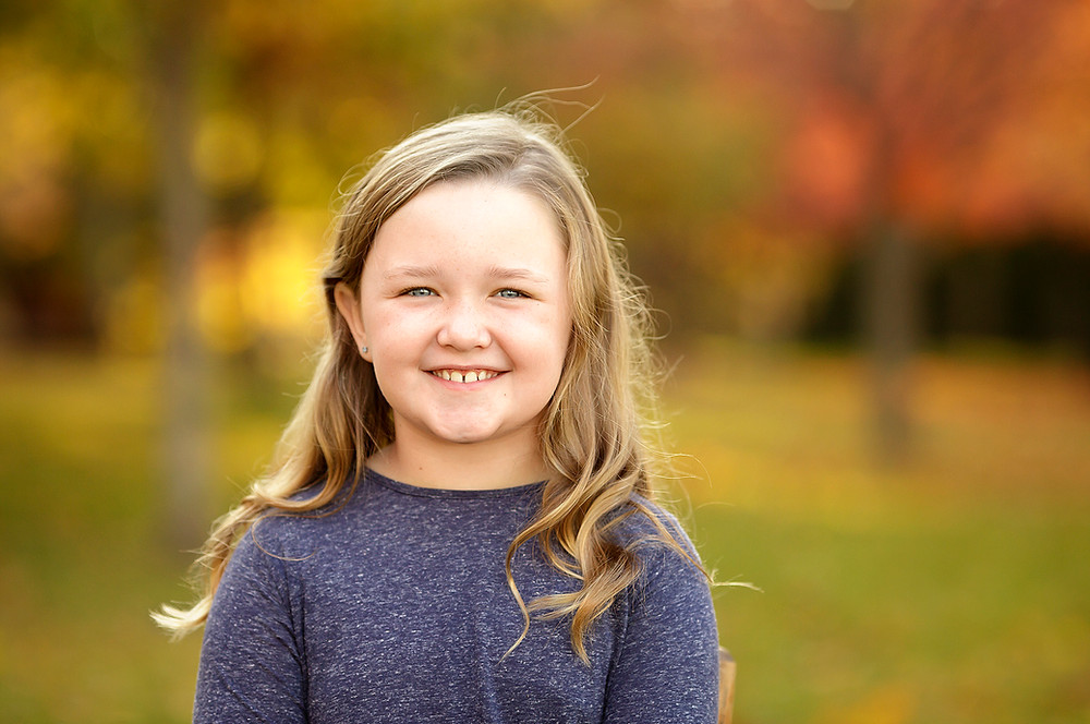 Detroit Fall Child Photography