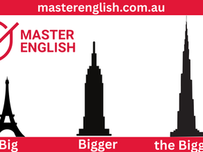 ADJECTIVES COMPARATIVES AND SUPERLATIVES FOR IELTS AND PTE STUDENTS