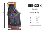 Bohemian Island dress size guide