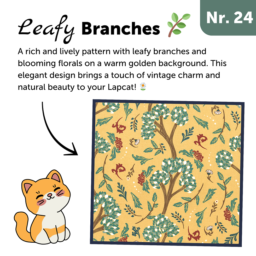 Thumbnail: Tablet Pillow - Leafy Branches