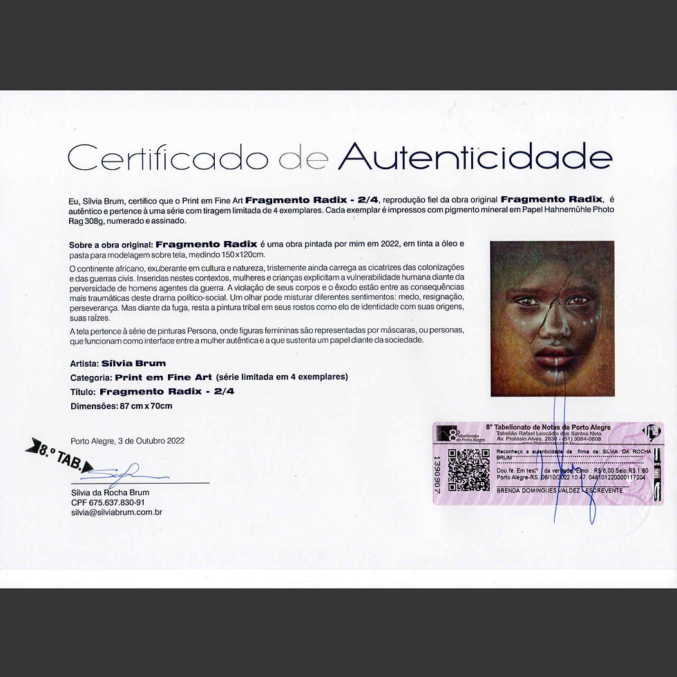 Miniatura: FRAGMENTO RADIX - Impressão Fine Art /   87x70cm