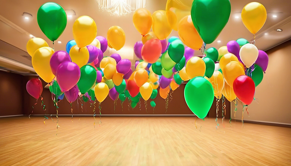 Balloon Bonanza Dance Party