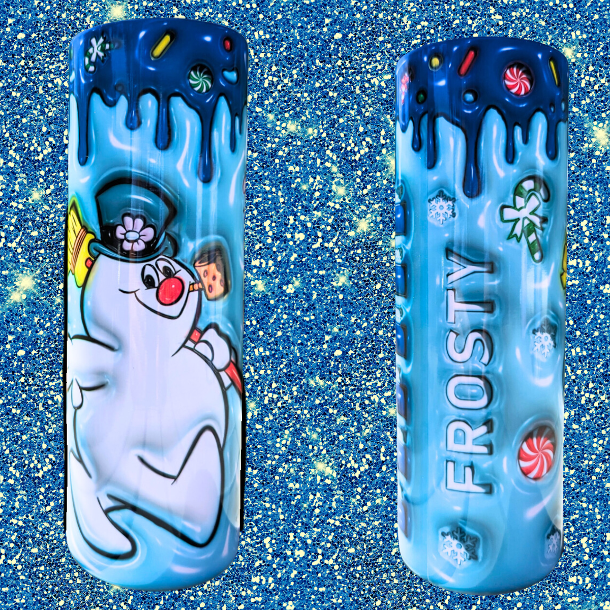 Frosty 3D Tumbler