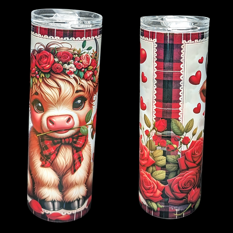 Thumbnail: Rose-Crowned Highland Cow