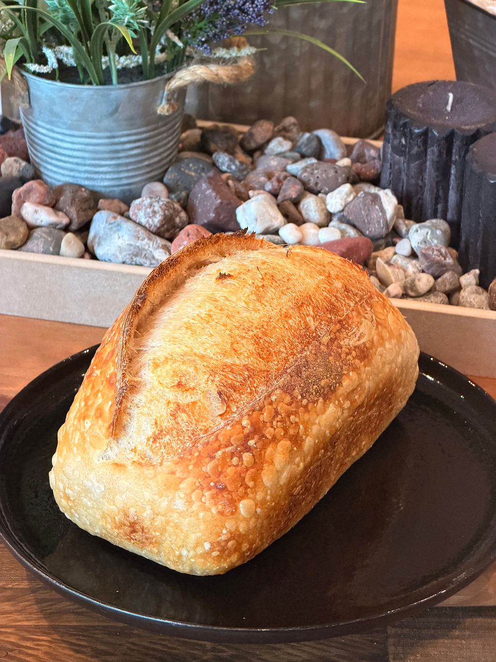 Fresh Baked Artisan Rustic Sourdough from The Bread Barn at The Healey Farm