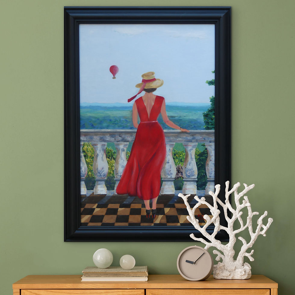 Thumbnail: Girl on a Balcony