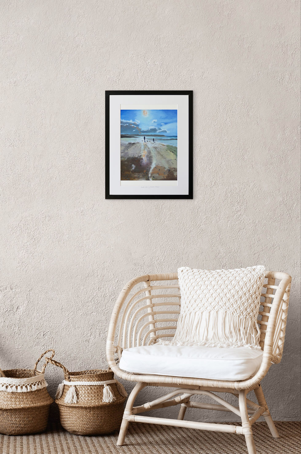 Thumbnail: Beach Walk - Mounted Print