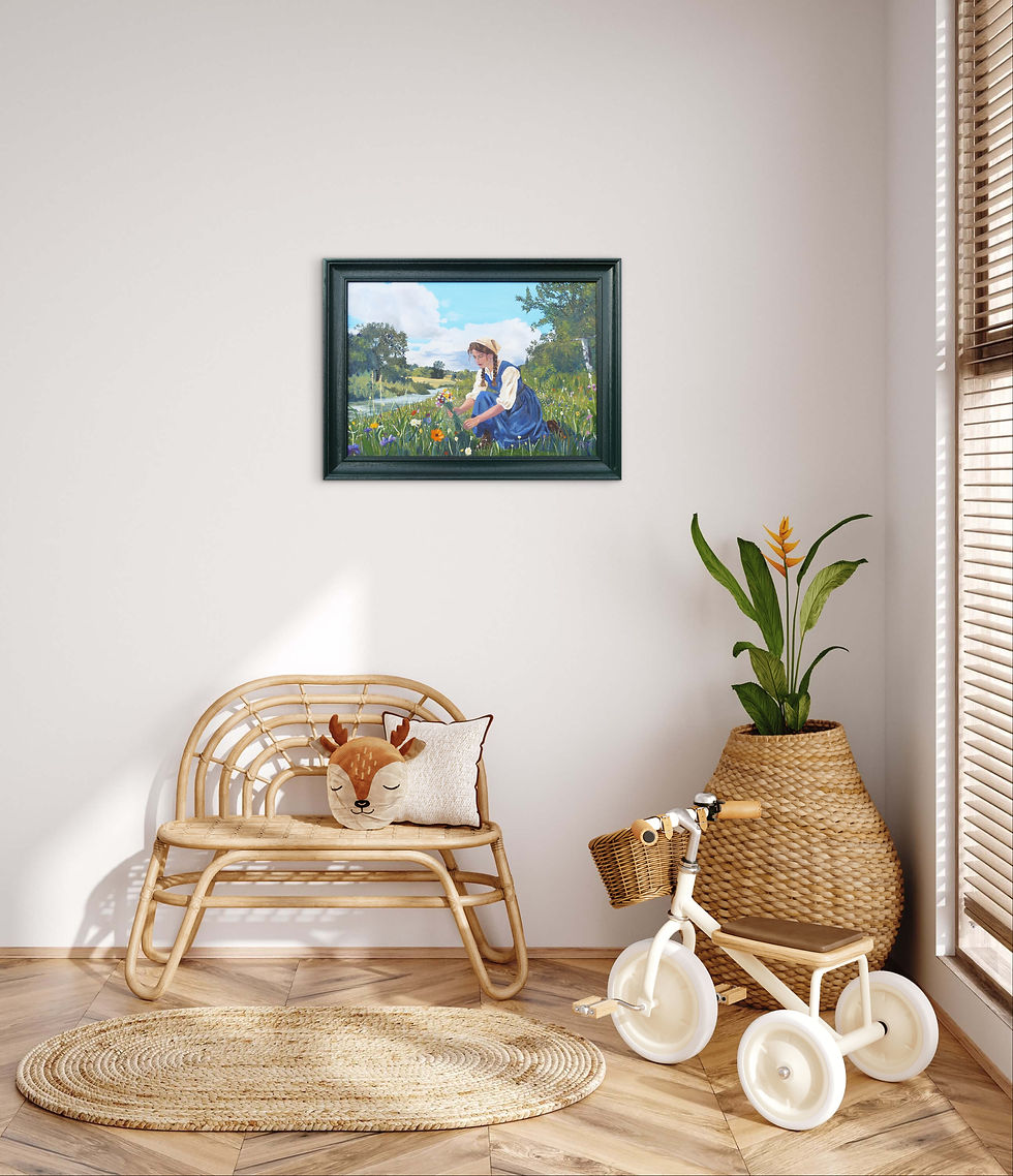 Thumbnail: Gathering Wildflowers