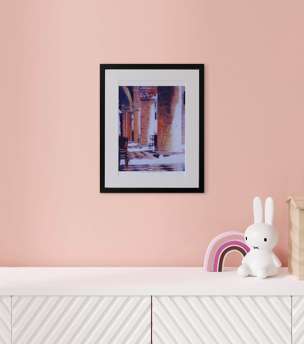 Thumbnail: Church at Beaugency - Mounted Print