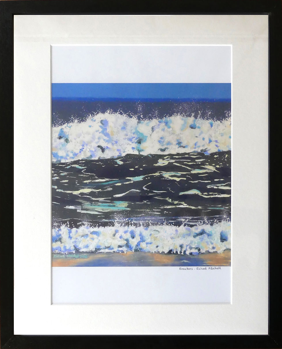 Thumbnail: Breakers - Mounted Print