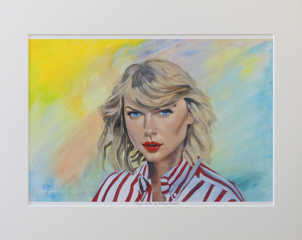 Thumbnail: Taylor Swift - Mounted Print