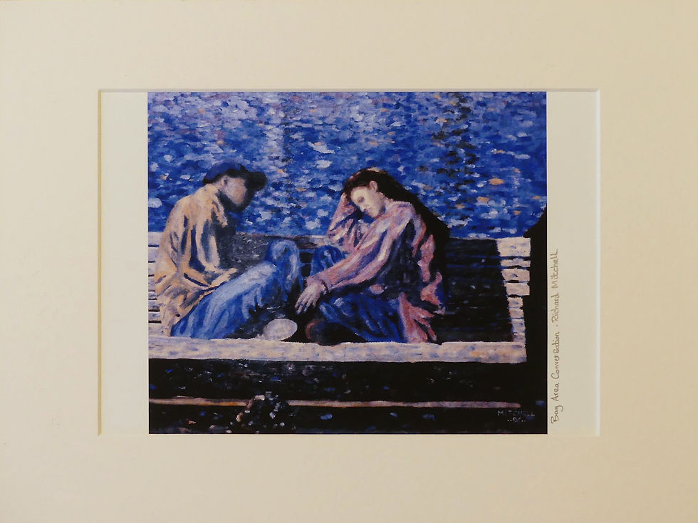 Thumbnail: Bay Area Conversation - Mounted Print