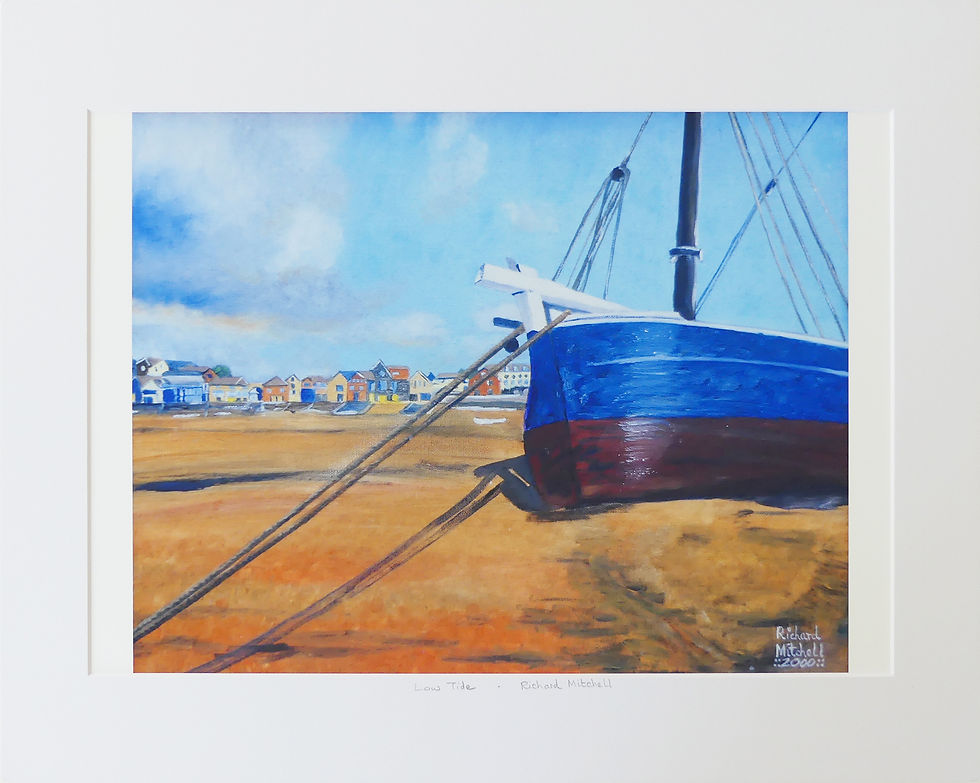 Thumbnail: Low Tide - Mounted Print