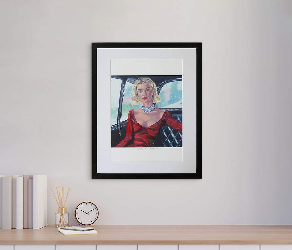 Thumbnail: Leading Lady - Mounted Print
