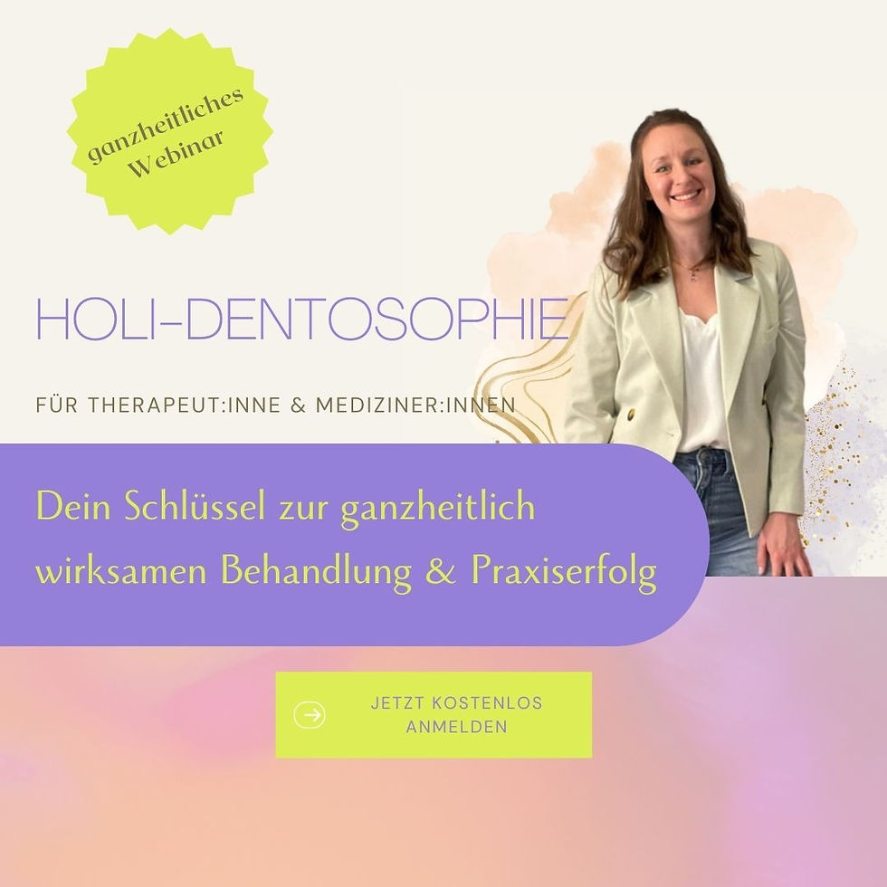Dentosophie Curriculum- Webinar zur Ausbildung