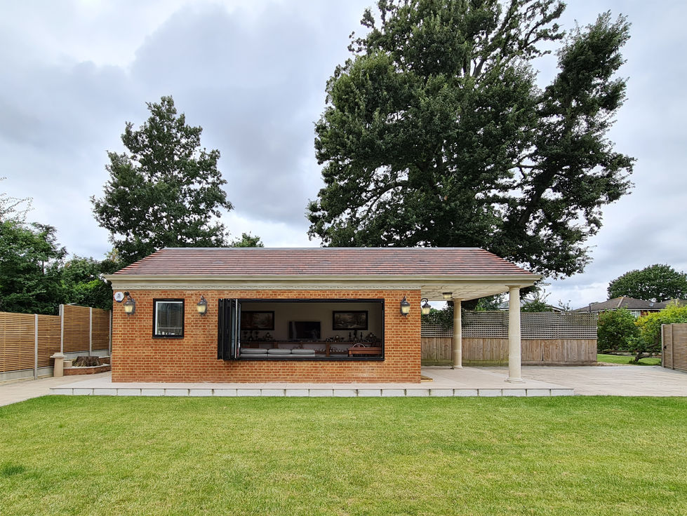 Exterior Design with front porch and extensions