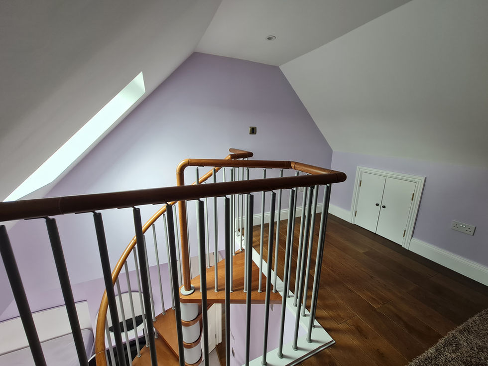 Cozy Bedroom Design with Iconic Purple Colour