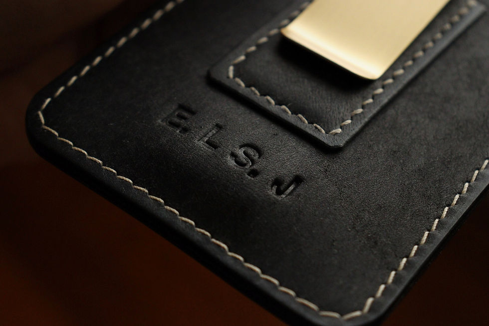 Miniature : PORTE-CARTES - PINCE À BILLETS "SAILOR" (NERO)