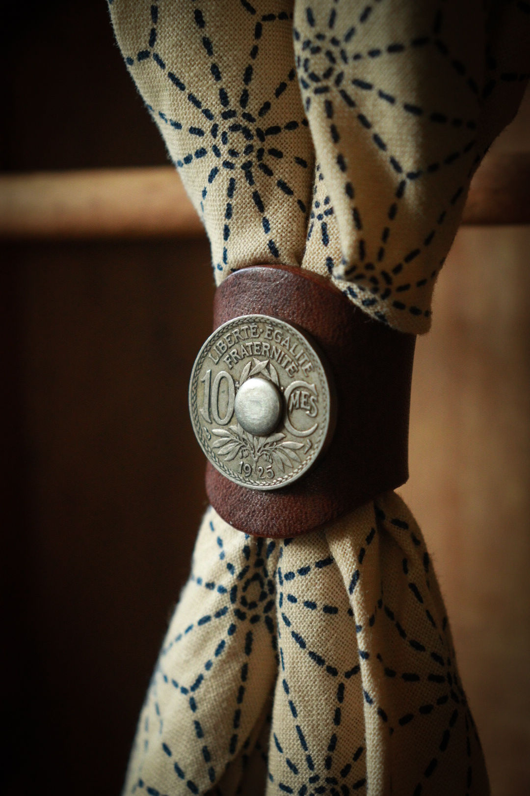 
SERRE-FOULARD "10 CENTIMES"