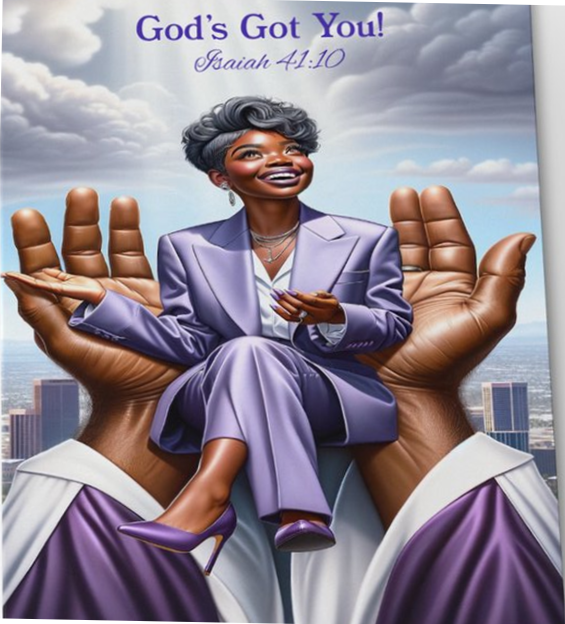 God's Got You Notecards #1