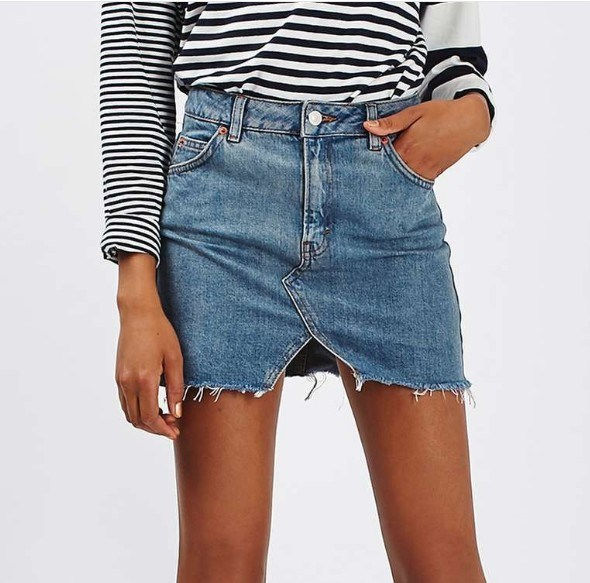 Casual Denim Short Skirt for Women - Summer Style