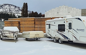 Storage spots in winter