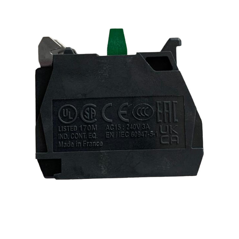 Miniatura: Bloque de Contactos, 10 A, 600 V, 1 Polo, Serie ZB4, Atornillable, SPST-NO 