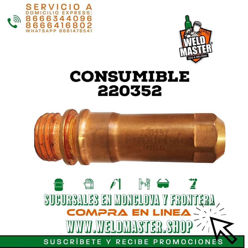CONSUMIBLE HYPERTHERM 220352 200A ELECTRODO Weld Master