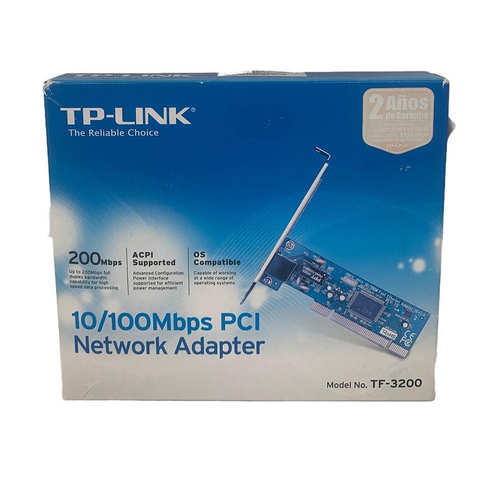 Adaptador de red PCI 10/100 Mbps