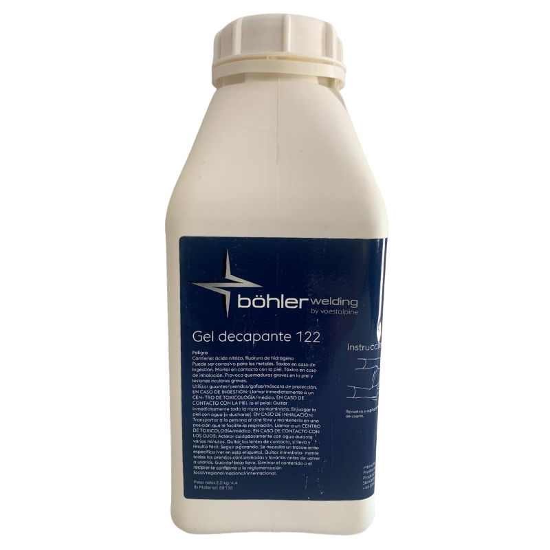 Gel Decapante Para Acero Inoxidable Bohler Utp 122 (2kg)