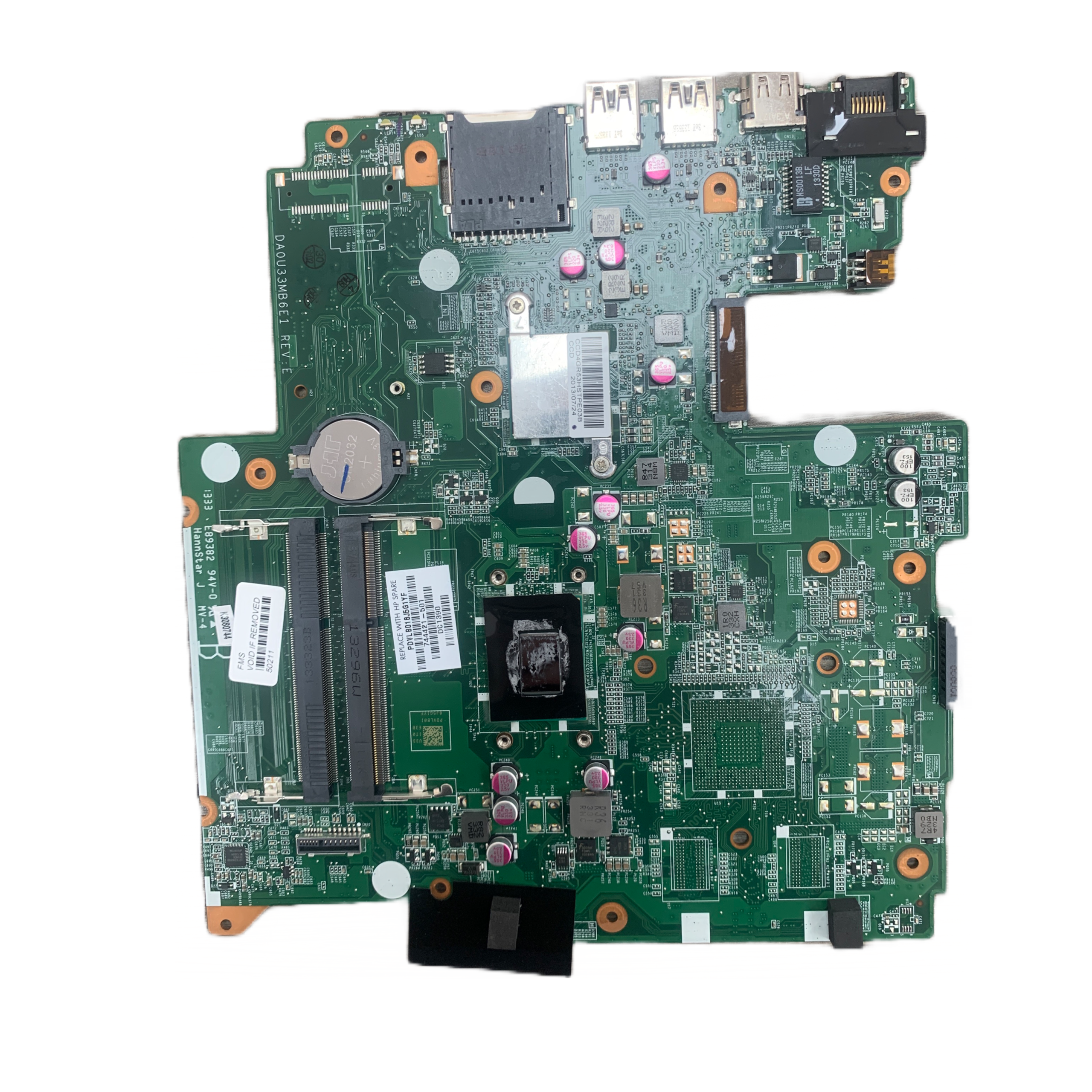 744421 – 501 – Placa base sleekbook