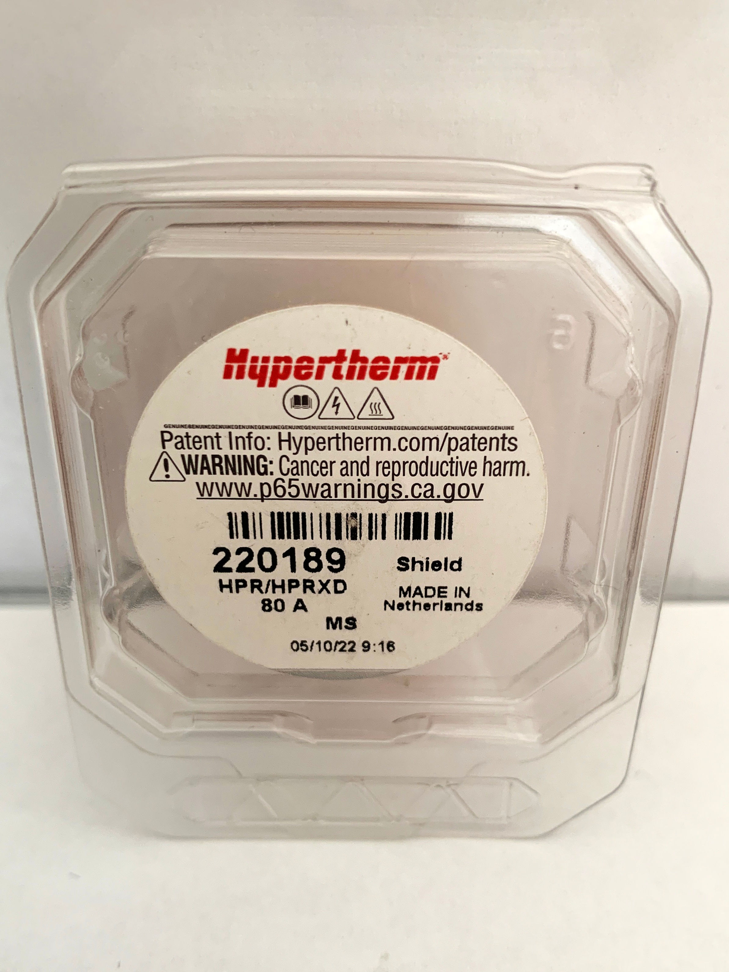 Hypertherm Escudo 220189, 80 amperios