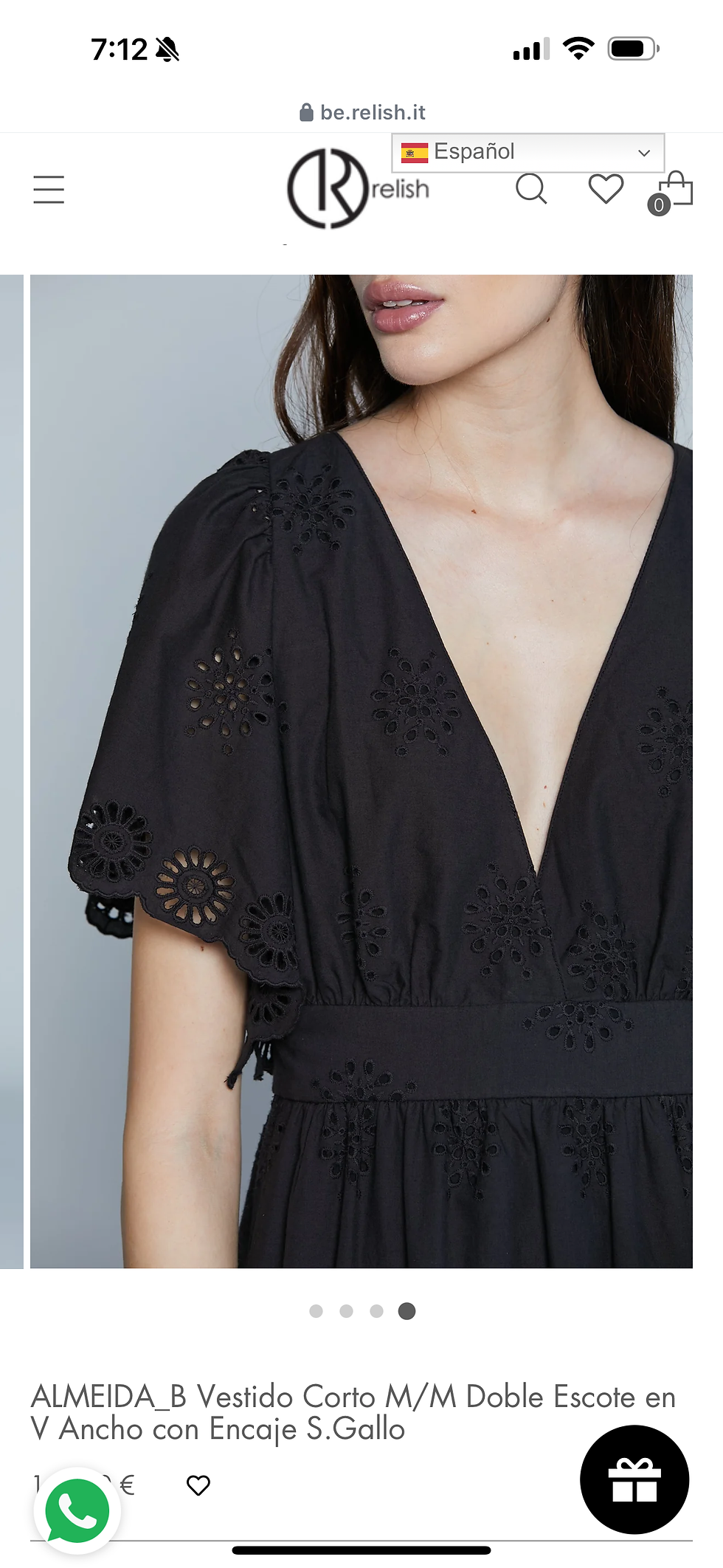Miniatura: VESTIDO ALMEIDA RELISH