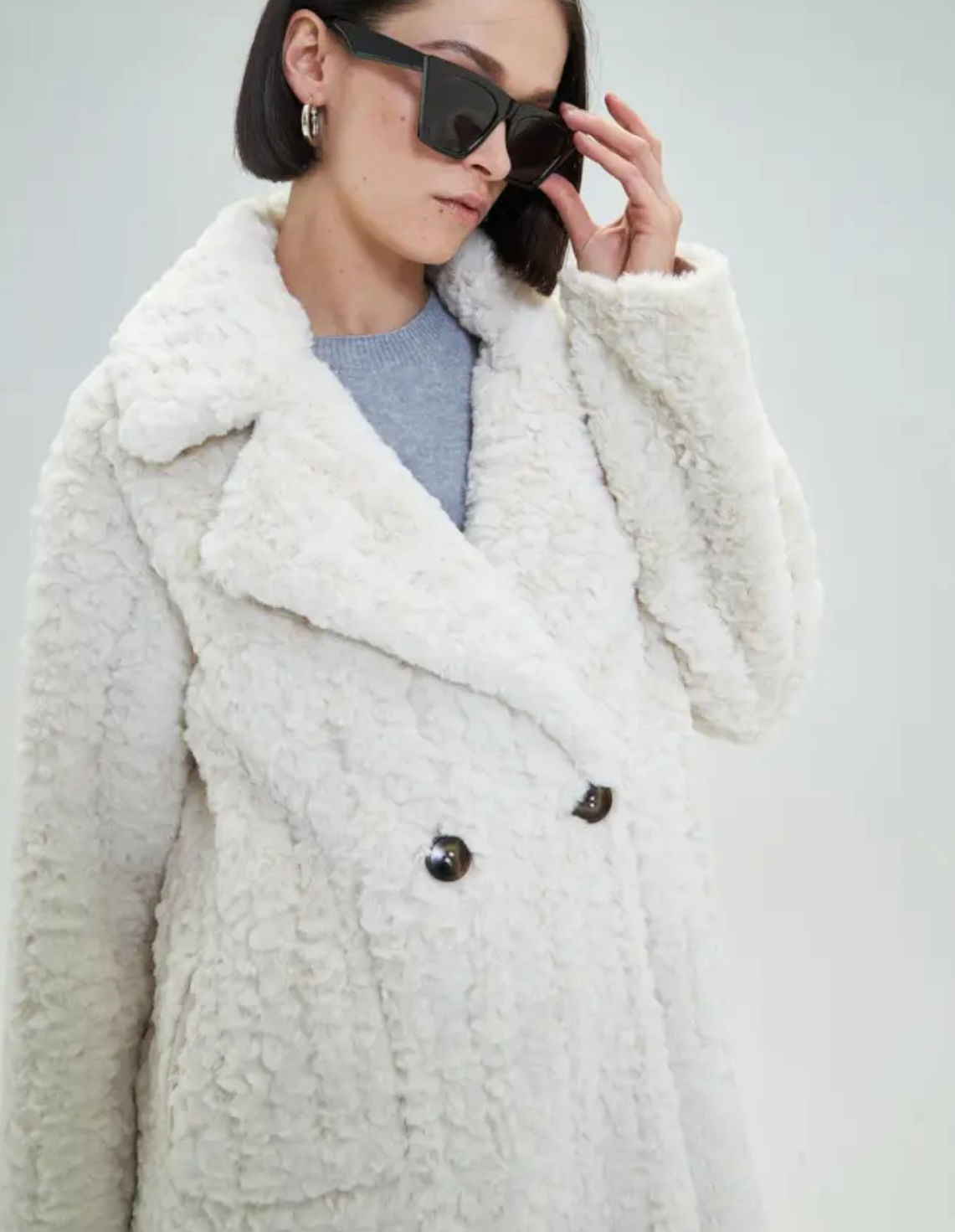 ABRIGO LARGO TEDDY PARTESA GOA GOA