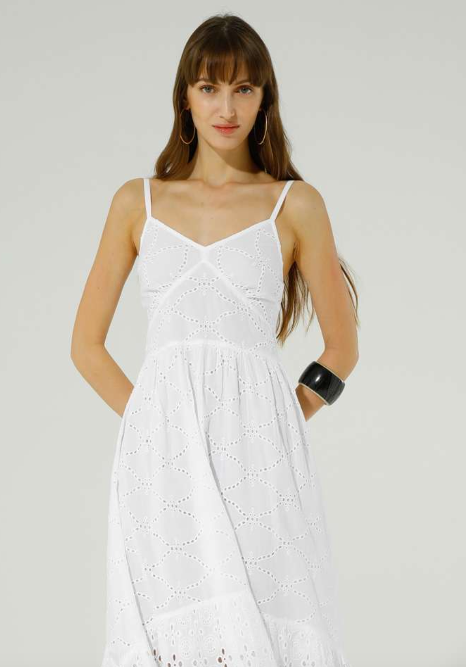 Miniatura: VESTIDO PICOLA BLANCO GOA GOA