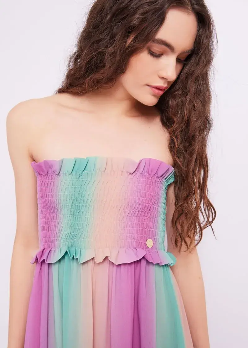 Miniatura: VESTIDO MULTICOLOR PASTEL DENNY ROSE