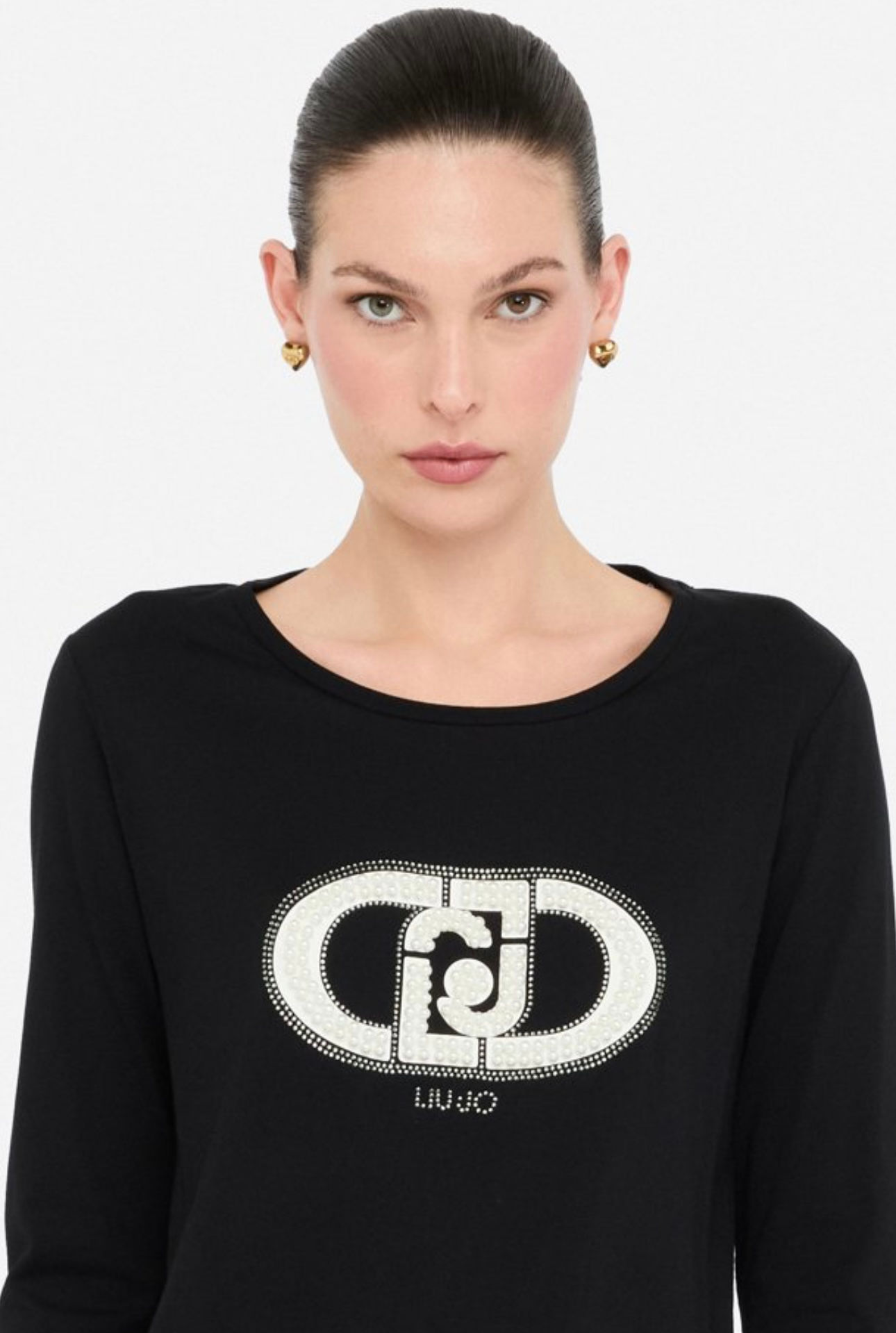 CAMISETA CON LOGOTIPO LIU·JO