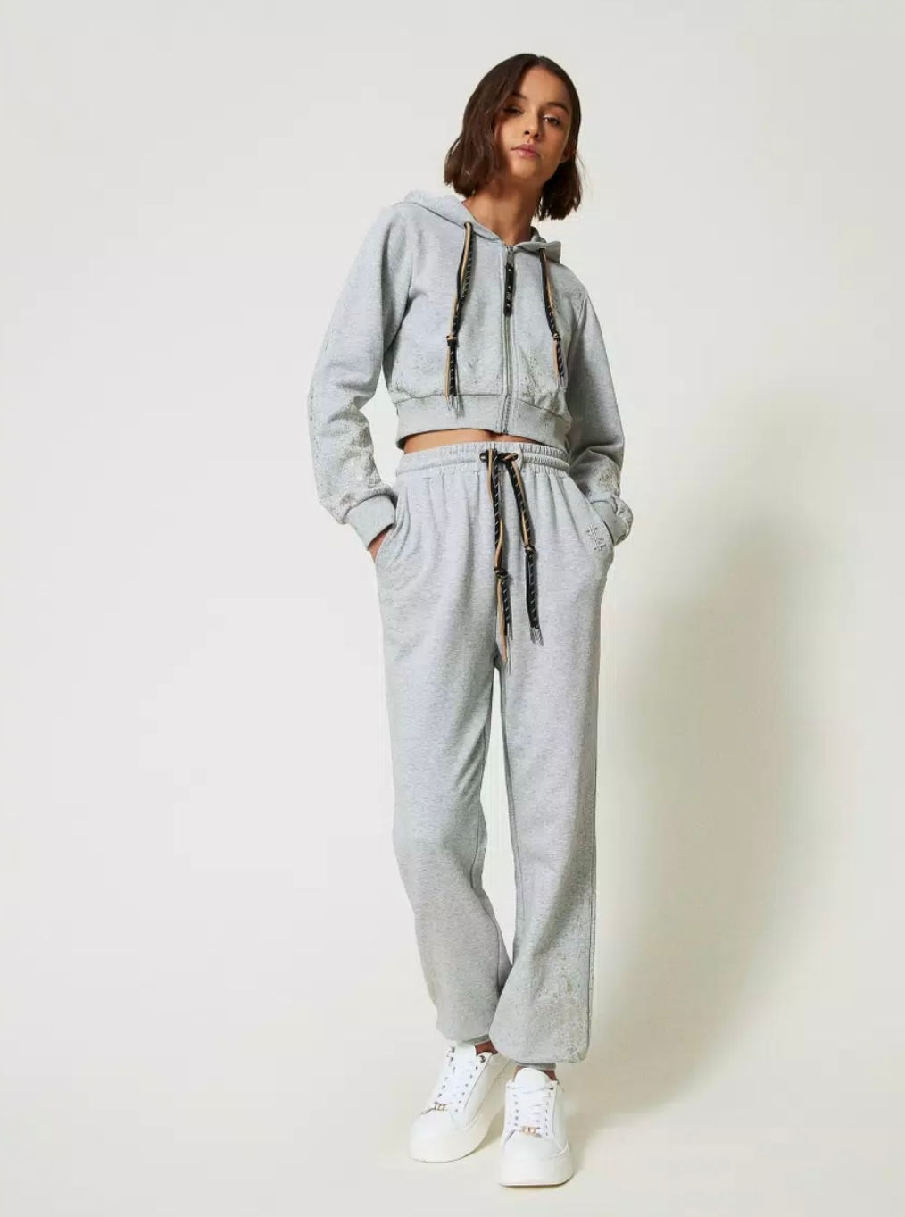 PANTALÓN GRIS ACTITUDETWIN SET