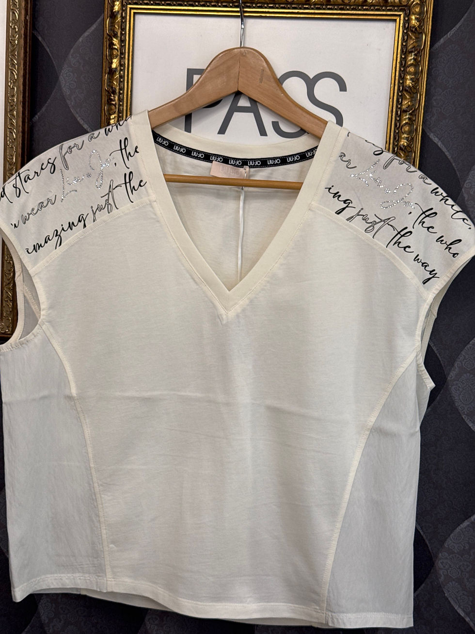 Miniatura:  CAMISETA CON DETALLE LIU.JO