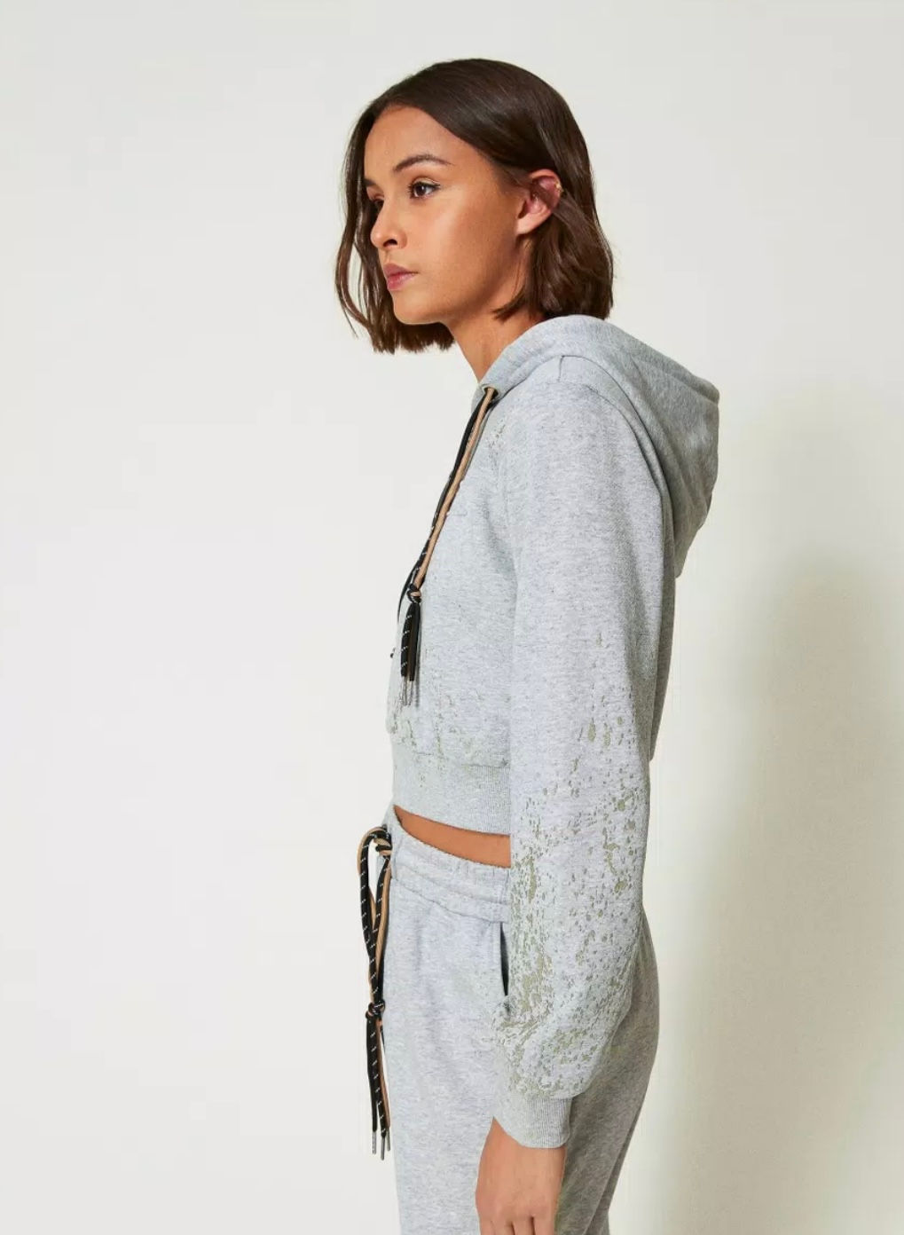 SUDADERA ABIERTA CON CREMALLRA EN