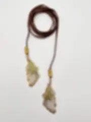 COLLAR ALAS MARRON CAMALEONICA