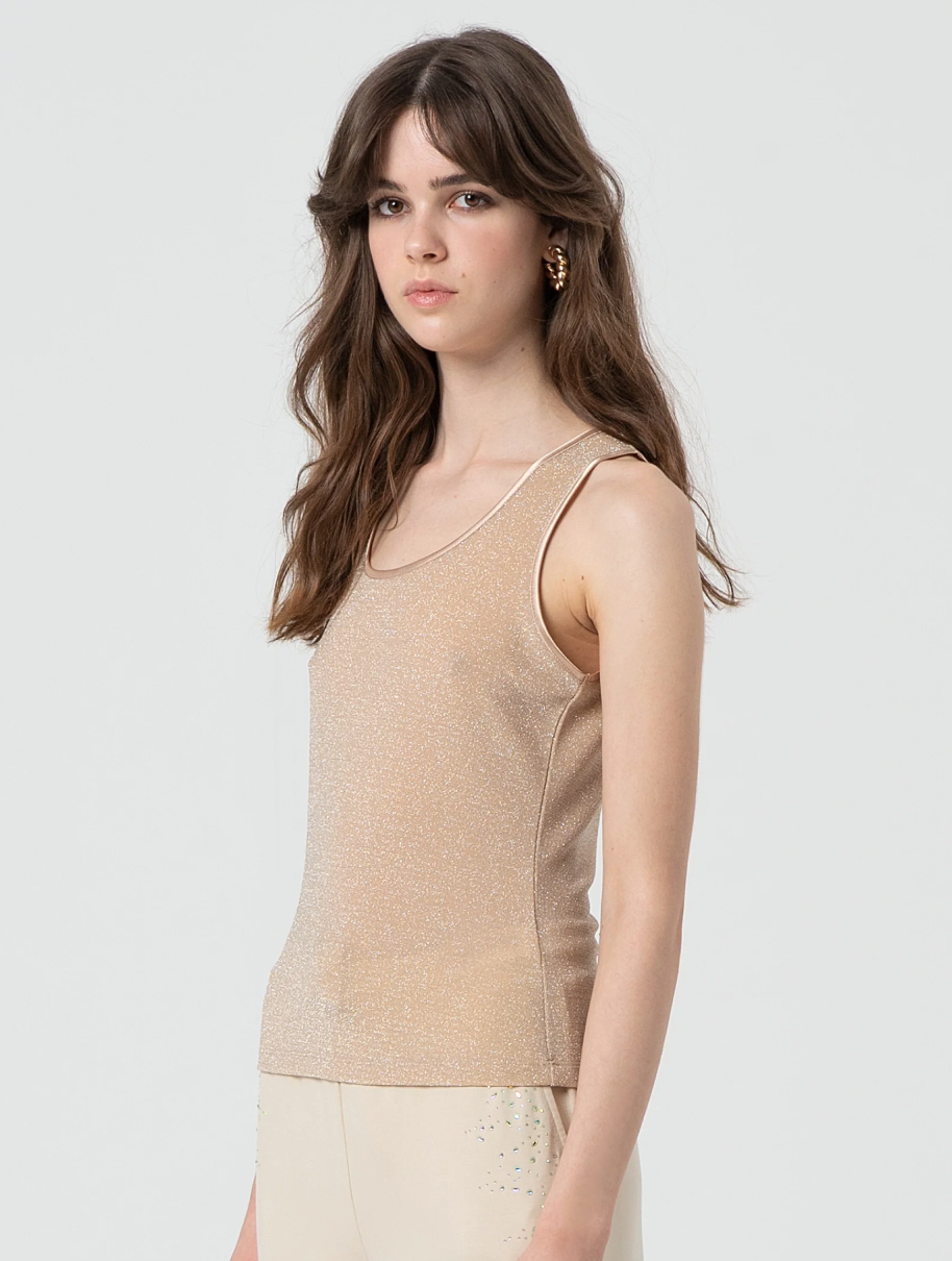 Miniatura: CAMISETA TIRANTES CON GOLDLUREX FRACOMINA